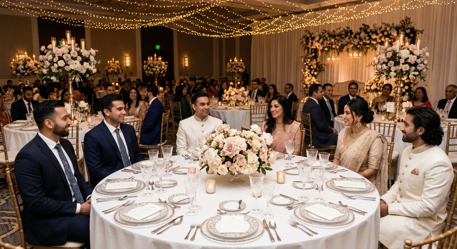 A destination wedding celebration